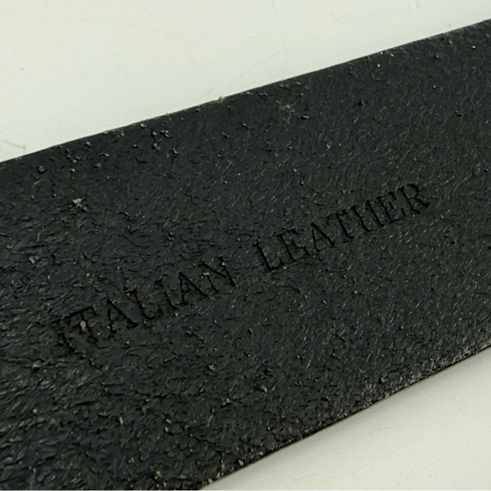 Kenneth Cole New York Black Leather Belt 36‎